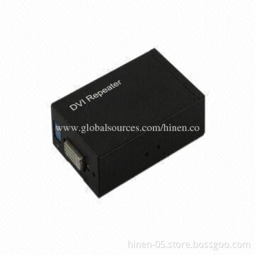 DVI Repeater, Supports Highest Video Resolution 1,080P